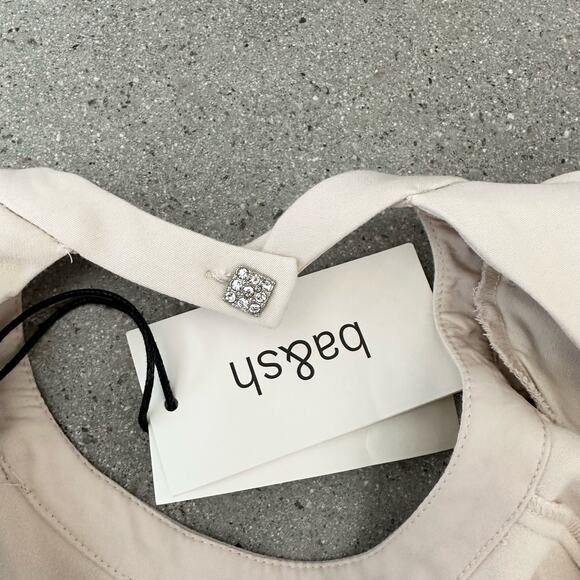 Ba&Sh Molly Backless Mini Tan Dress - Picture 3 of 8